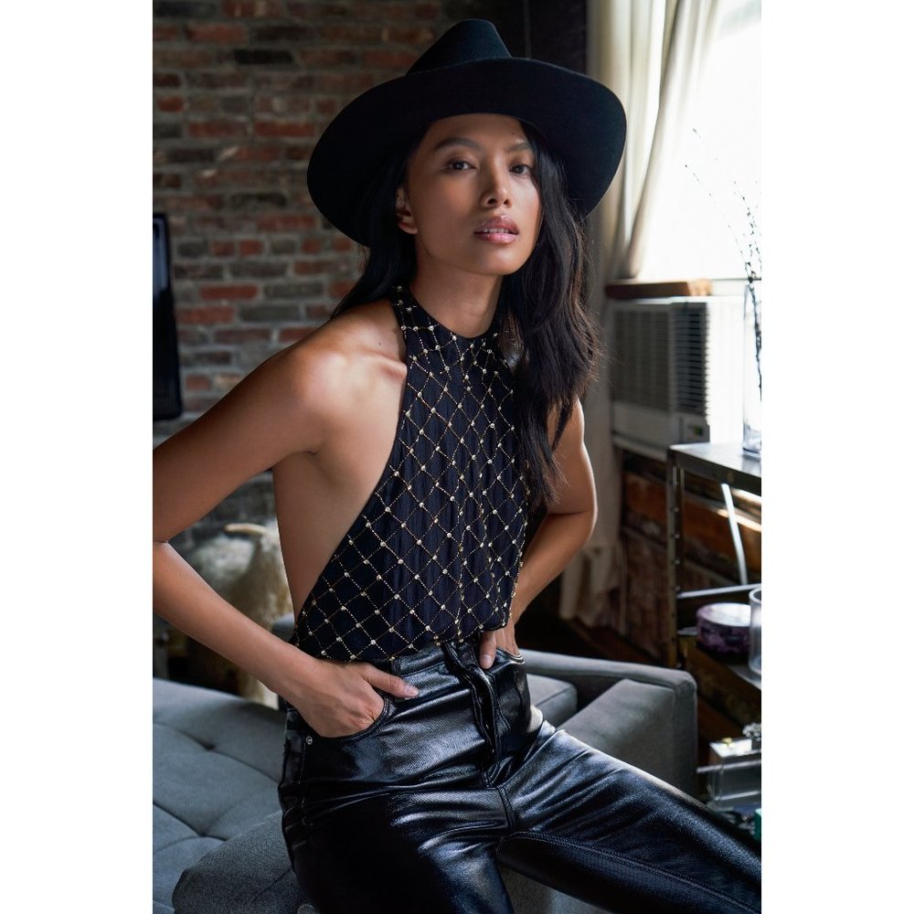 NWT Free People Bling Bling Cha Ching Bodysuit